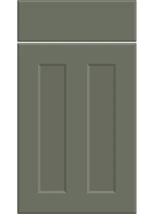 Chester door in Supermatt Smoke Green
