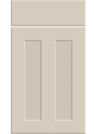 Chester door in Supermatt Taupe Grey