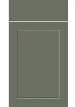 Dalton door in Supermatt Smoke Green