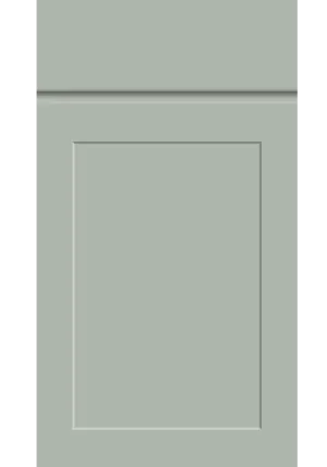 Elland door in Matt Pistachio Green