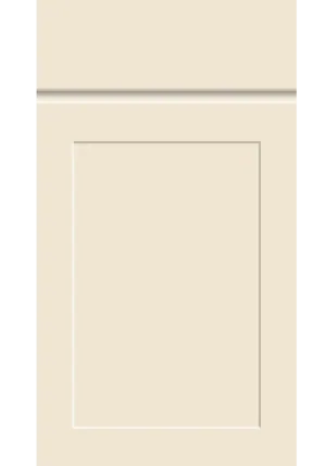 Elland door in Supermatt Carat Beige