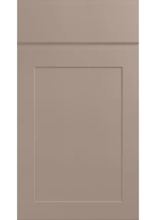 Elland door in Supermatt Cashmere