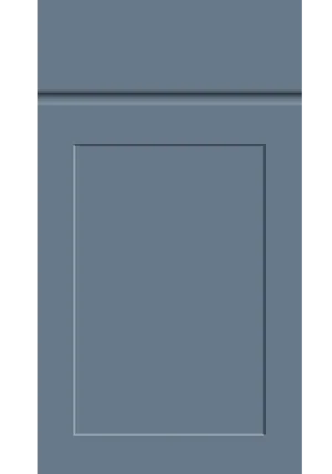 Elland door in Supermatt Misty Blue