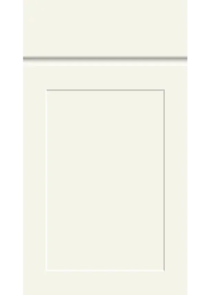 Elland door in Supermatt White Grey