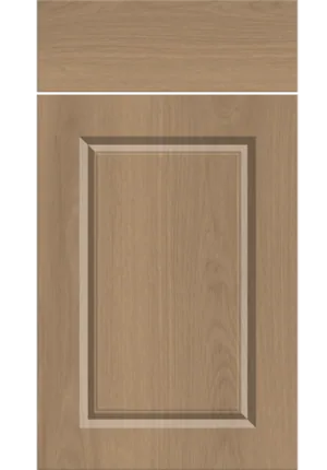 Harlem door in Canella Oak