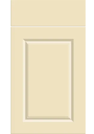 Harlem door in High Gloss Cream