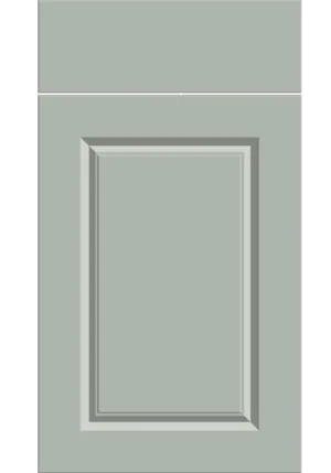 Harlem door in Matt Pistachio Green
