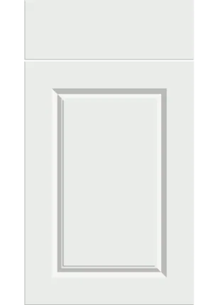 Harlem door in Satin White