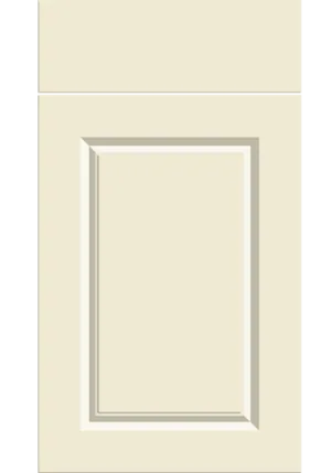 Harlem door in Supermatt Alabaster