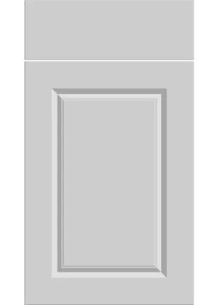Harlem door in Supermatt Dove Grey