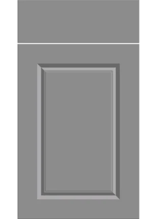 Harlem door in Supermatt Dust Grey