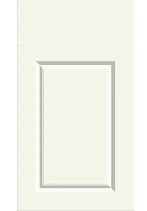 Harlem door in Supermatt White Grey