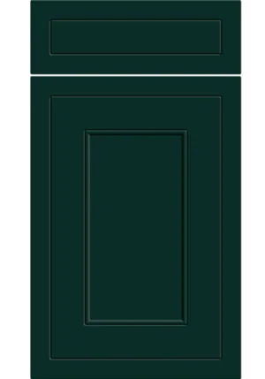 Helmsley door in Supermatt Fir Green
