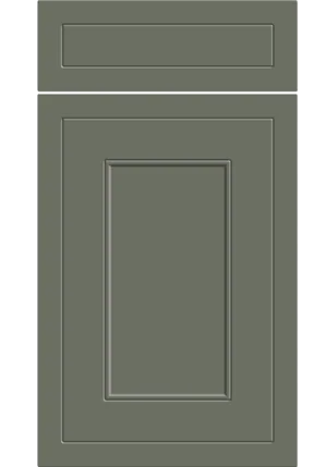Helmsley door in Supermatt Smoke Green