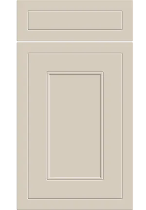 Helmsley door in Supermatt Taupe Grey