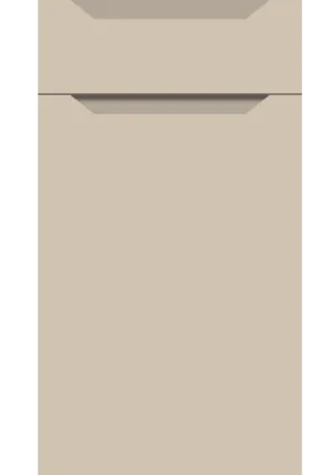 Integra Full Handle door in Supermatt Macademia