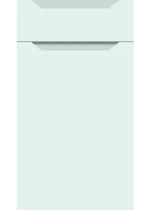 Integra Full Handle door in Supermatt Scandinavian Blue