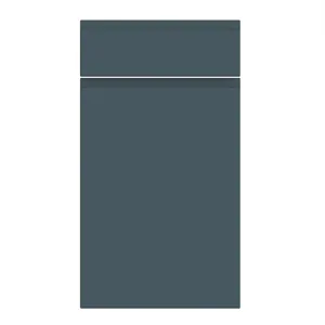 Knebworth door in Supermatt Alby Blue