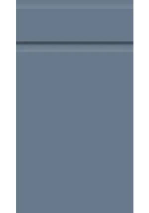 Knebworth door in Supermatt Misty Blue