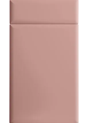 Lincoln door in Matt Blush Pink