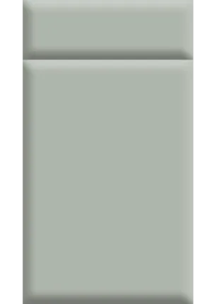 Lincoln door in Matt Pistachio Green