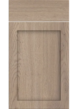 Oakham door in Cremona Oak Cannolo