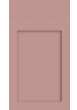 Oakham door in Matt Blush Pink