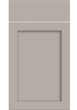 Oakham door in Matt Pebble