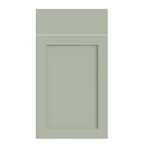 Oakham door in Matt Sage Green