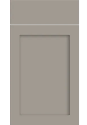 Oakham door in Matt Stone Grey