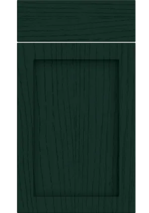 Oakham door in Paintflow Matt Fir Green