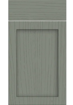 Oakham door in Paintflow Matt Sage Green