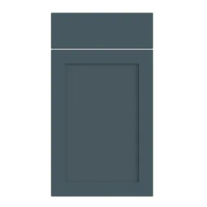 Oakham door in Supermatt Alby Blue