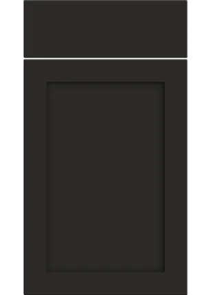 Oakham door in Supermatt Graphite