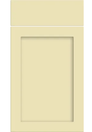 Oakham door in Supermatt Vanilla