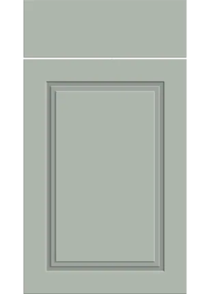 Paris door in Matt Pistachio Green