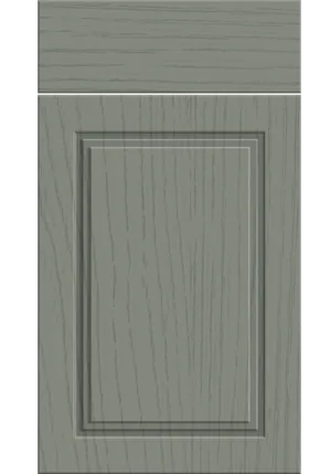 Paris door in Paintflow Matt Sage Green