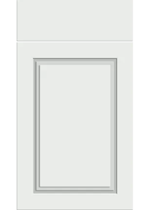 Paris door in Satin White