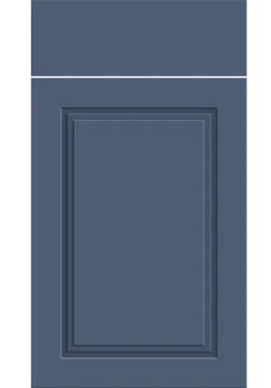 Paris door in Supermatt Alby Blue