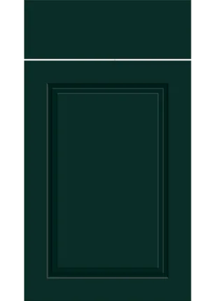 Paris door in Supermatt Fir Green