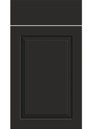 Paris door in Supermatt Graphite