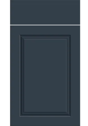 Paris door in Supermatt Indigo Blue