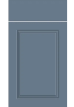 Paris door in Supermatt Misty Blue