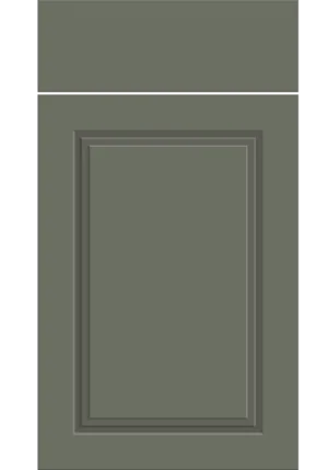 Paris door in Supermatt Smoke Green