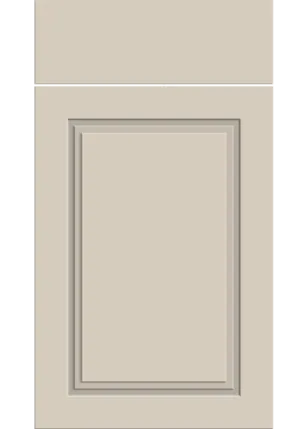 Paris door in Supermatt Taupe Grey