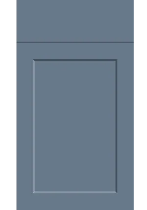 Richmond door in Supermatt Misty Blue