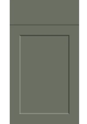Richmond door in Supermatt Smoke Green