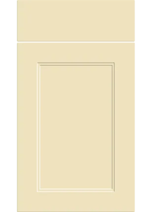 Rowen door in High Gloss Cream
