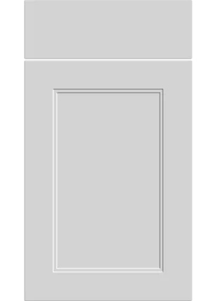 Rowen door in High Gloss Light Grey