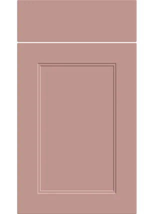 Rowen door in Matt Blush Pink